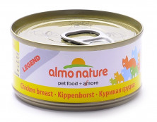 Almo Nature Legend Adult Cat Chicken Breast консервированный корм с цельными кусочками куриной грудки в бульоне для взрослых кошек - 70 г