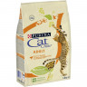 Purina Cat Chow для взрослых кошек, с домашней птицей - 1,5 кг