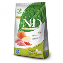 Farmina N&D сухой корм для взрослых собак мелких пород с мясом кабана и яблоком - 7 кг