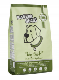Barking Heads Мечты о ягненке сухой корм для взрослых собак крупных пород с ягненком и рисом - 18 кг