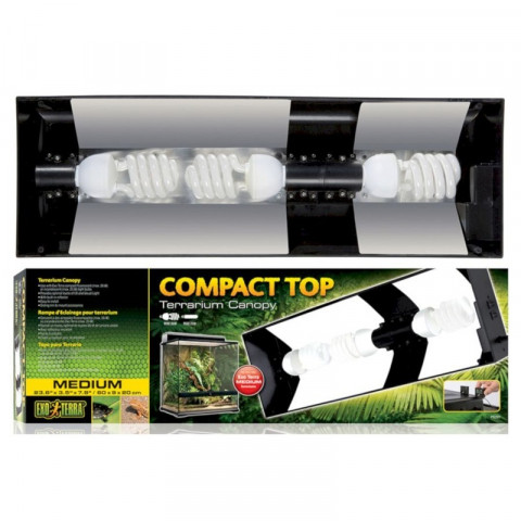 Exo Terra cветильник Compact Top для террариумов Арт: РТ2604, 2608, 2610, 2612 (PT2227)