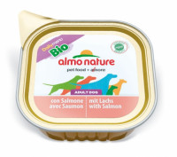 Almo Nature Daily Menu Adult Dog Bio Pate Salmon паштет для взрослых собак с лососем - 300 г