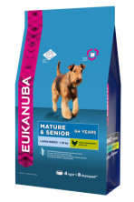Eukanuba сухой корм для пожилых собак крупных пород - 4 кг