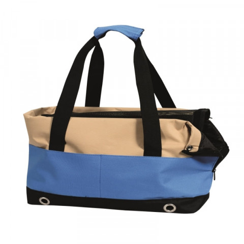 Nobby Salta Переноска-сумка 40х22х28 см, бежевая/синяя