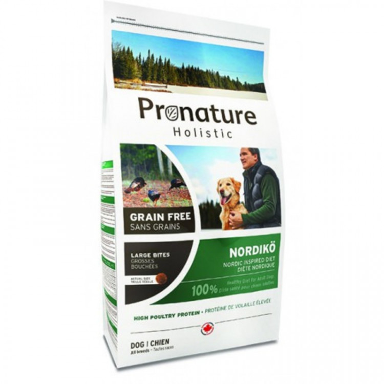 Pronature Holistic Grain Free Nordiko для собак (крупная гранула) - 12 кг