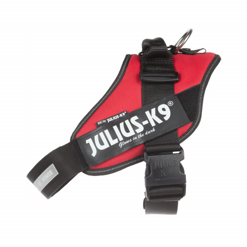 Julius-K9 шлейка для собак IDC-Powerharness 3, 82-115 см/ 40-70 кг, красная