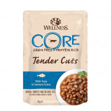 Wellness Сore Tender cuts паучи из тунца в виде нарезки в соусе для кошек - 85 г