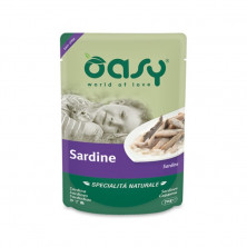 Oasy Wet cat Specialita Naturali Sardine дополнительное питание для кошек с сардинами в паучах - 70 г (1 шт)