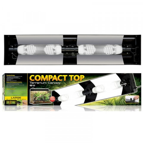 Exo Terra cветильник Compact Top для террариумов Арт: РТ2609, 2611, 2613, 2614 (PT2228)