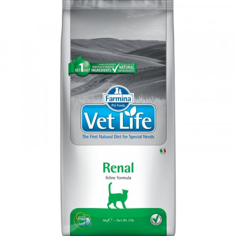 Farmina Vet Life Cat Renal - 5 кг