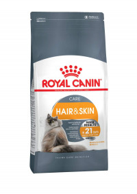 Royal Canin Hair & Skin Care сухой корм для взрослых кошек с проблемной шерстью и чувствительной кожей - 400 гр