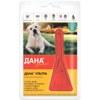 Apicenna Дана Ультра капли против эктопаразитов для собак и щенков весом более 20 кг 1 ш