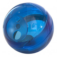 Rogz Интерактивная игрушка-головоломка в форме мяча для лакомств, 120 мм, TUM03B, синий
