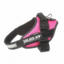 Julius-K9 шлейка для собак IDC-Powerharness 3, 82-115 см/ 40-70 кг, темно-розовая