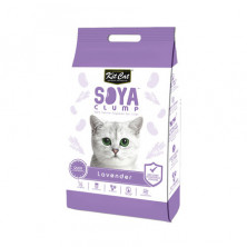 Kit Cat SoyaClump Soybean Litter Lavender соевый биоразлагаемый комкующийся наполнитель с ароматом лаванды - 14 л