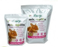 FIORY корм для крольчат Micropills Baby Rabbits 850 гр