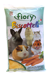 FIORY бисквиты для грызунов Biscottelli с морковью 30 г