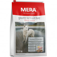Сухой корм Mera Pure Sensitive Adult Truthahn & Kartoffel для взрослых собак с индейкой и картофелем 12.5 кг