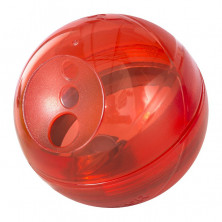 Rogz Интерактивная игрушка-головоломка в форме мяча для лакомств, 120 мм, TUM03C, красный