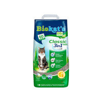 Biokat’s Classic Fresh наполнитель для кошачего туалета комкующийся c ароматизатором - 18 л