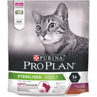 Pro Plan Cat Adult Sterilised сухой корм для стерилизованных кошек с уткой и печенью - 400 г