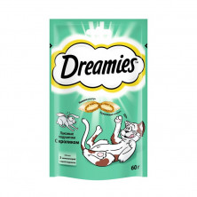 Dreamis Лакомые Подушечки лакомство для кошек с кроликом 60 г 1 ш