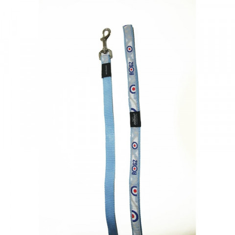 Rogz поводок для собак средних пород 140 см серо голубой 1 ш