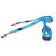Поводок перестежка для собак ROGZ Fancy Dress M-16мм 1,8 м (Голубой) 1 ш