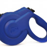 Fida Styleash Стильная рулетка 5м с выдвижным шнуром для собак средних пород до 25 кг голубая