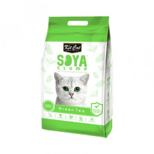Kit Cat SoyaClump Soybean Litter Green Tea соевый биоразлагаемый комкующийся наполнитель с ароматом зеленого чая - 14 л