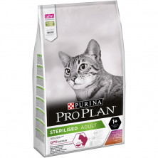 Pro Plan Cat Adult Sterilised сухой корм для стерилизованных кошек с уткой и печенью - 10 кг