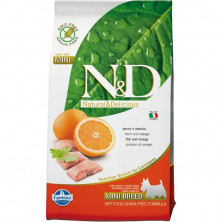 Farmina N&D Dog Fish & Orange Adult Mini - 800 гр