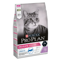Сухой корм Purina Pro Plan Delicate Senior для кошек старше 7 лет с чувствительным пищеварением с индейкой - 3 кг