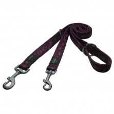Поводок перестежка для собак ROGZ Alpinist XL-25мм 1,8 м (Фиолетовый) 1 ш