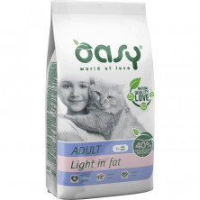 Oasy Dry Cat Adult Light in fat сухой корм для взрослых кошек склонных к ожирению с курицей