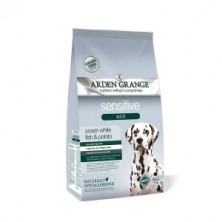 Arden Grange GF Sensitive сухой беззерновой корм для собак с деликатным желудком и чувствительной кожей с белой рыбой и картофелем - 6 кг