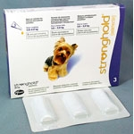 Pfizer Стронгхолд капли от блох, ушных и чесоточных клещей, гельминтов для собак 2,5-5 кг - 3 пипетки (фиолетовые)