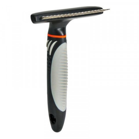 Trixie Расческа-грабли с длинным зубом, 10х15см., ручка пластик 1 ш