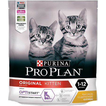 Pro Plan Kitten Original сухой корм для котят с курицей - 400 г