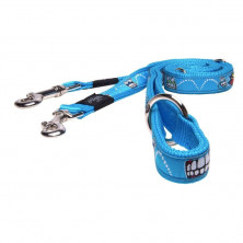 Поводок перестежка для собак ROGZ Fancy Dress L-20мм 1,8 м (Голубой)