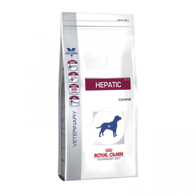 Royal Canin Hepatic HF16 для собак при заболеваниях печени 1.5 кг