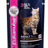 Влажный корм Eukanuba Adult Cat 1+ Years with Salmon для взрослых кошек с кусочками лосося в соусе - 85 г