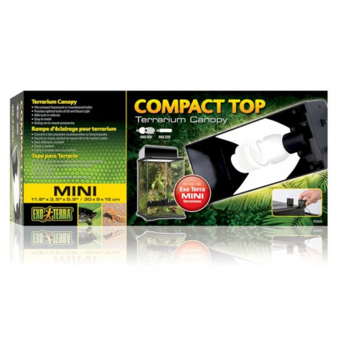 Exo Terra cветильник Compact Top для террариумов Арт: PT2600, PT2602 30x30x45 см (PT2225)