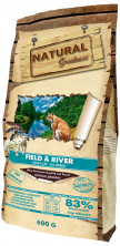 Natural Greatness Field & River Recipe сухой корм для кошек с мясом лосося и ягненка - 600 г