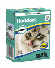 Bozita кусочки в желе со вкусом морской рыбы для кошек - 370 г