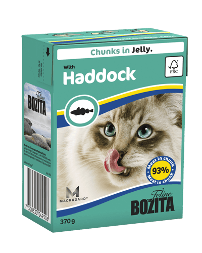 Bozita кусочки в желе со вкусом морской рыбы для кошек - 370 г