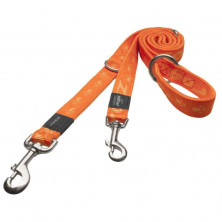 Поводок перестежка для собак ROGZ Alpinist S-11мм 2 м (Оранжевый) 1 ш