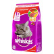 Whiskas сухой корм в виде подушечек с паштетом для кошек с говядиной 1,9 кг