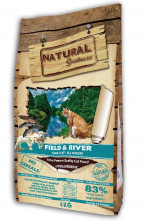 Natural Greatness Field & River Recipe сухой корм для кошек с мясом лосося и ягненка - 18 кг