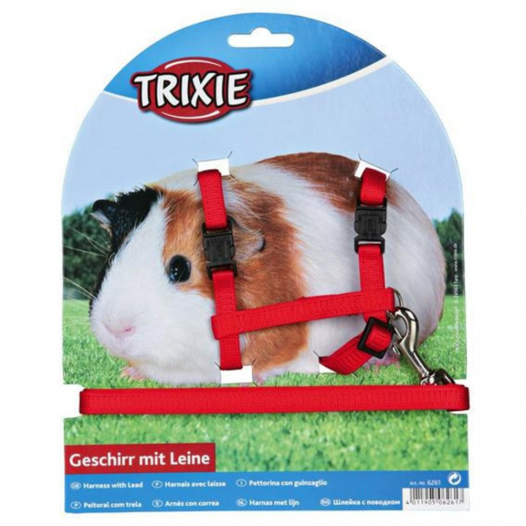 Шлейка Trixie для морских свинок 10 мм х 1,20 м 1 ш